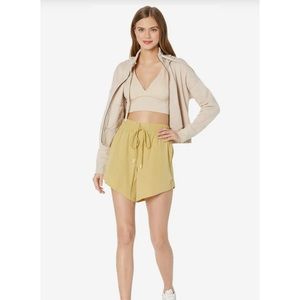 Free People Movement Levitate Shorts in Honey Wheat, Size XS